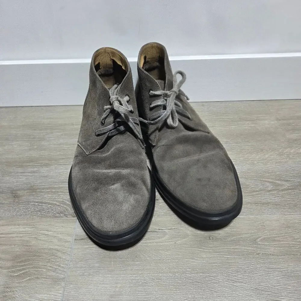George Brown BILT Men's Taupe Suede Lace Up Chukka Boots Size 11